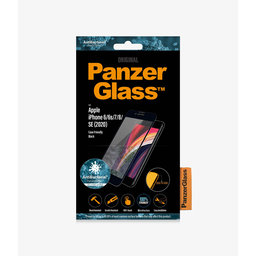 Θήκη Tempered Glass Case Friendly AB για iPhone 6, 6s, 7, 8, SE 2020 & SE 2022 | Μαύρο | Black | PanzerGlass