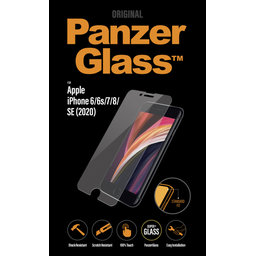 Θήκη Tempered Glass Standard Fit για iPhone SE 2020, 8, 7, 6s, 6 | Transparent | PanzerGlass