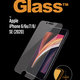 Σκληρυμένο γυαλί για iPhone 6, 6s, 7, 8, SE 2020, Standard Fit, Transparent, PanzerGlass