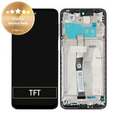 Συγκρότημα οθόνης για Xiaomi Redmi Note 9 Pro, Glacier White, Service Pack