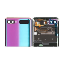 Καπάκι Μπαταρίας για Samsung Z Flip | F700N | GH96-13380B | Top | Mirror Purple | Service Pack