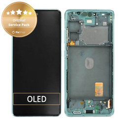 OLED/LCD Display Assembly για Samsung S20 FE | G780F | GH82-24220D | GH82-31328D | GH82-31329D | GH82-24219D | Cloud Mint | Service Pack