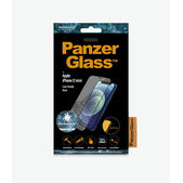 Σκληρυμένο γυαλί για iPhone 12 mini, Case Friendly AB, Μαύρο, Black, PanzerGlass