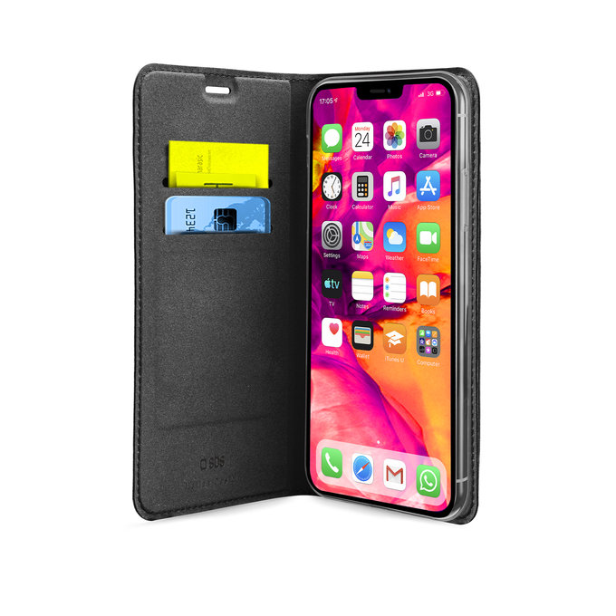 Θήκη Book Wallet Lite για iPhone 12 & 12 Pro | Μαύρο | Black | SBS