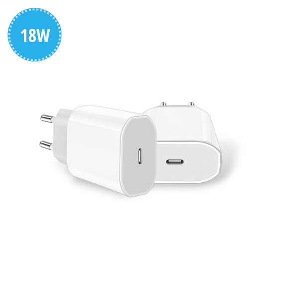 USB-C αντάπτορας φόρτισης, 18W, συμβατό με Apple