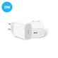 USB-C αντάπτορας φόρτισης, 20W, συμβατό με Apple
