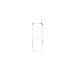Δίσκος SIM + SD για Samsung A21s A217F | Λευκό | White | GH98-45392B | Genuine Service Pack