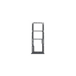 Δίσκος SIM + SD για Samsung A21s A217F | Μαύρο | Black | GH98-45392A | Genuine Service Pack