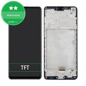 Συγκρότημα οθόνης για Samsung A21s, A217F, Black, Aftermarket