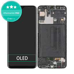 OLED/LCD Display Assembly για Samsung A30s | A307F | Prism Crush Black