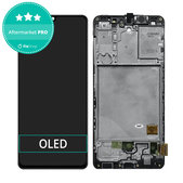 Συγκρότημα οθόνης για Samsung A41, A415F, Prism Crush Black