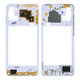 Μεσαίο Πλαίσιο για Samsung A21s A217F | Λευκό | White | GH97-24663B | Genuine Service Pack