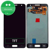 Οθόνη με οθόνη αφής για Samsung A3, A300F, Μαύρο, Black, Aftermarket