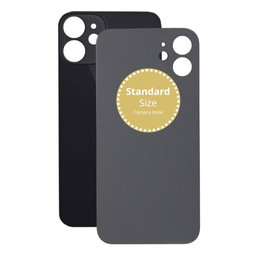 Πίσω Κάλυμμα Γυαλί για iPhone 12 Mini | Μαύρο | Black