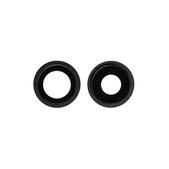 Φακός Πίσω Κάμερας με Πλαίσιο για iPhone 12 | 12 Mini | Μαύρο | Black | 2τμχ