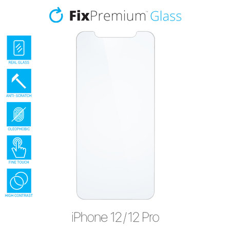 Θήκη Tempered Glass για iPhone 12 & 12 Pro | FixPremium
