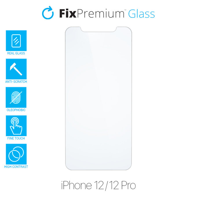 Θήκη Tempered Glass για iPhone 12 & 12 Pro | FixPremium