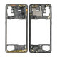 Μεσαίο Πλαίσιο για Samsung A71 A715F | Prism Crush Black | GH98-44756A | Genuine Service Pack