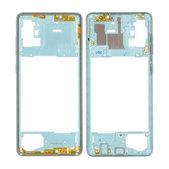 Μεσαίο Πλαίσιο για Samsung A71 A715F | Prism Crush Blue | GH98-44756C | Genuine Service Pack