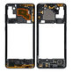 Μεσαίο Πλαίσιο για Samsung A21s A217F | GH97-24663A | Μαύρο | Black | Genuine Service Pack