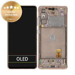 OLED/LCD Display Assembly για Samsung S20 FE 5G | G781B | GH82-24214F | GH82-24215F | GH82-29056F | Cloud Orange | Service Pack