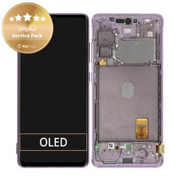 OLED/LCD Display Assembly για Samsung S20 FE 5G | G781B | GH82-24214C | GH82-24215C | GH82-29056C | Cloud Lavender | Service Pack