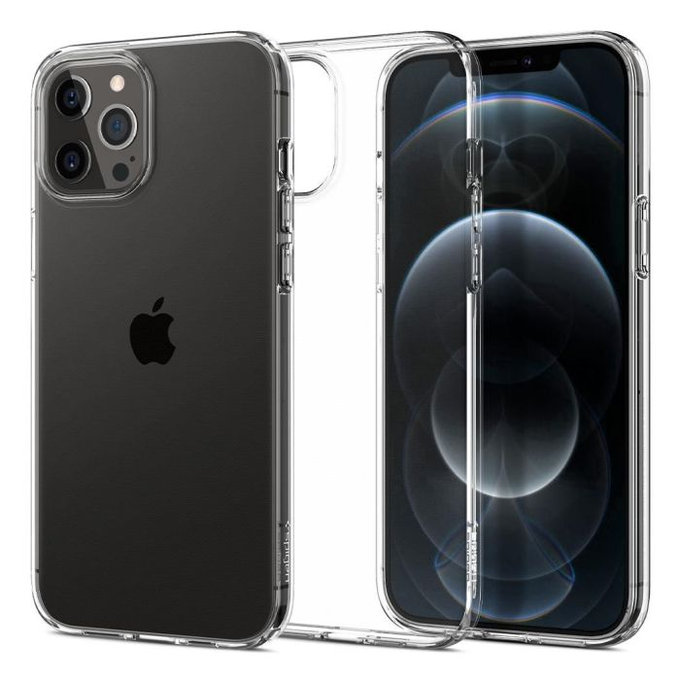 Θήκη Liquid Crystal για iPhone 12 & 12 Pro | Transparent | Crystal Clear | Spigen