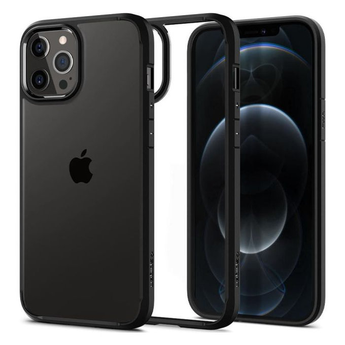 Θήκη Ultra Hybrid για iPhone 12 & 12 Pro | Μαύρο | Black | Spigen