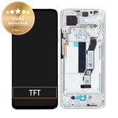 Συγκρότημα οθόνης για Xiaomi Mi 10T 5G, Mi 10T Pro 5G, Lunar Silver, Service Pack