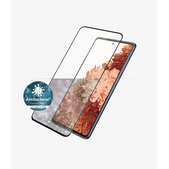 Σκληρυμένο γυαλί για Samsung S21+, Fingerprint komp., Case Friendly AB, Μαύρο, Black, PanzerGlass