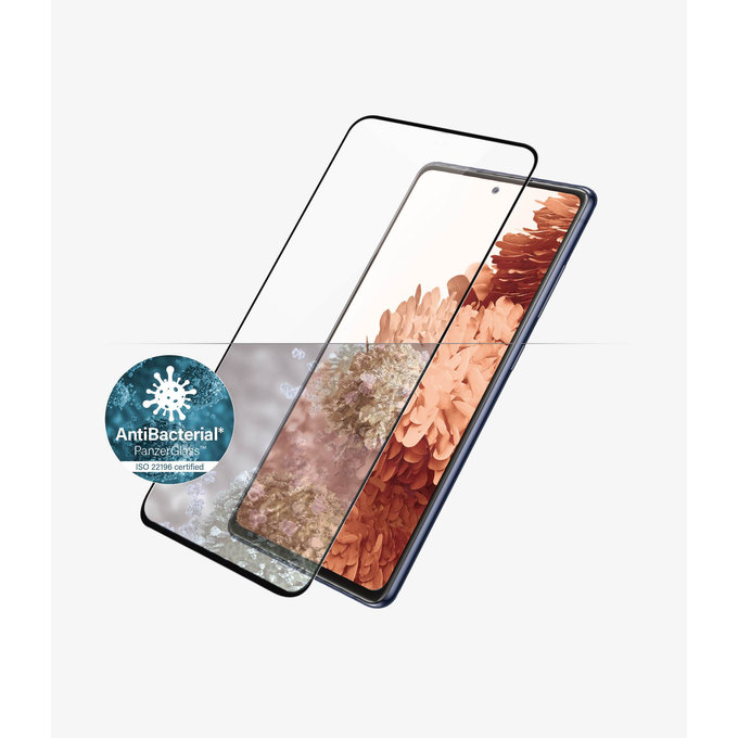 Θήκη Tempered Glass Case Friendly AB για Samsung S21+, Fingerprint komp. | Μαύρο | Black | PanzerGlass