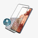 Σκληρυμένο γυαλί για Samsung S21+, Fingerprint komp., Case Friendly AB, Μαύρο, Black, PanzerGlass
