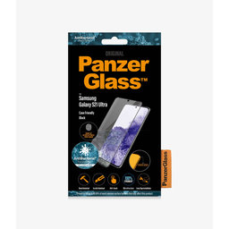 Θήκη Tempered Glass Case Friendly AB για Samsung S21 Ultra, Fingerprint komp. | Μαύρο | Black | PanzerGlass