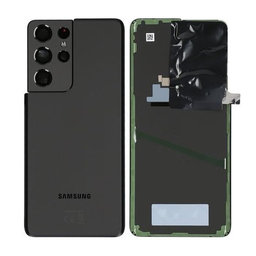 Καπάκι Μπαταρίας για Samsung S21 Ultra | G998B | GH82-24499A | Phantom Black | Service Pack
