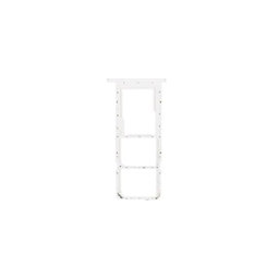 Δίσκος SIM για Samsung A02s A026F | Λευκό | White | GH81-20137A | Genuine Service Pack