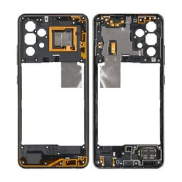 Μεσαίο Πλαίσιο για Samsung A32 4G A325F | Awesome Black | GH97-26181A | Genuine Service Pack