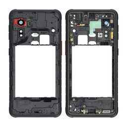 Μεσαίο Πλαίσιο για Samsung Xcover 5 G525F | Μαύρο | Black | GH98-46354A | Genuine Service Pack