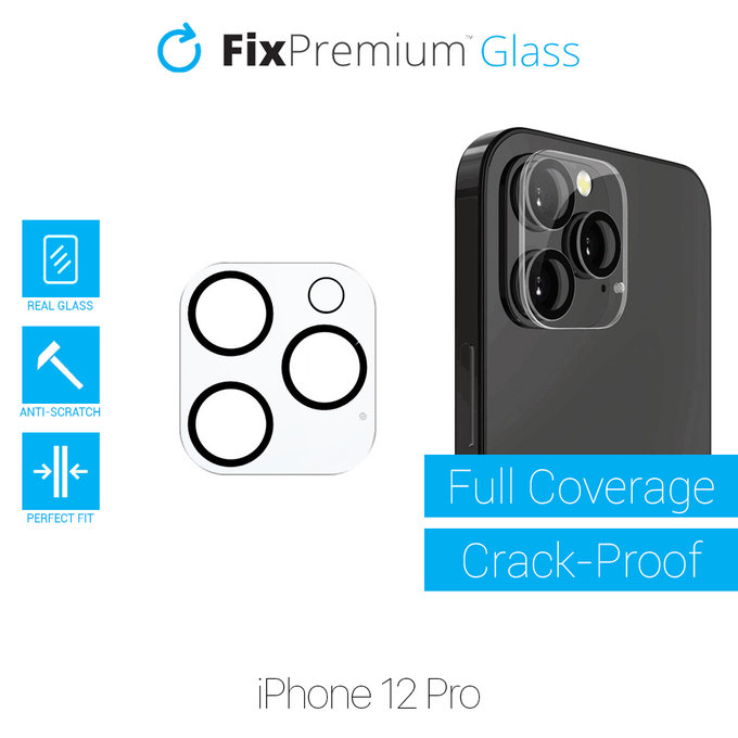 Θήκη Rear Camera Lens Protector για iPhone 12 Pro | FixPremium