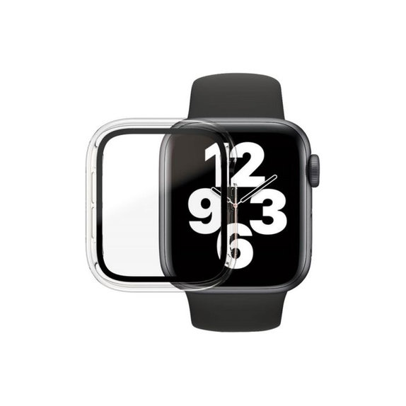 Προστατευτικό Γυαλί για Apple Watch 4, 5, 6, SE (1st gen), SE (2nd gen) 40mm, Full Body AB, Transparent, PanzerGlass