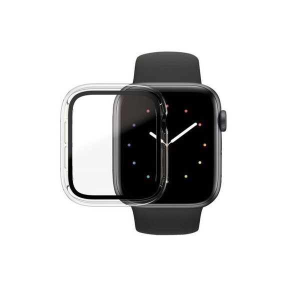 Προστατευτικό Γυαλί για Apple Watch 4, 5, 6, SE (1st gen), SE (2nd gen) 44mm, Full Body AB, Transparent, PanzerGlass