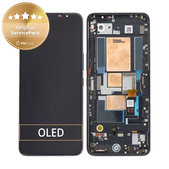 Συγκρότημα οθόνης για Asus ROG Phone 5, ZS673KS, Phantom Black, Service Pack