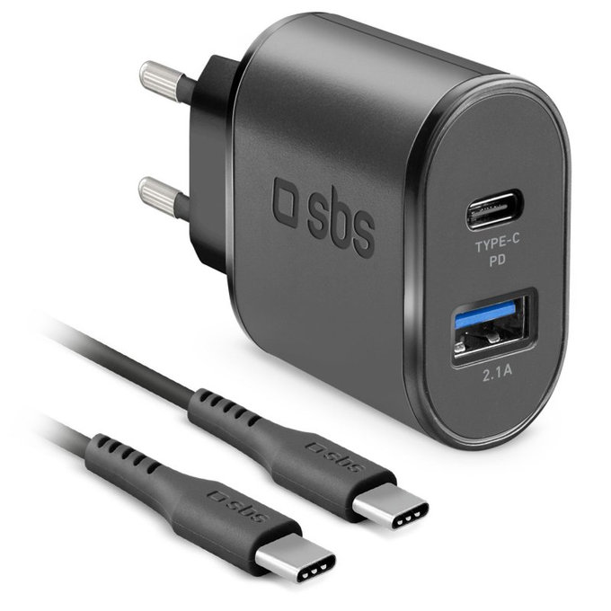 Αντάπτορας Φόρτισης USB-C 20W, Λευκό | White | SBS