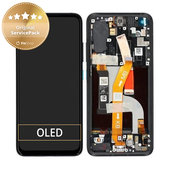 Συγκρότημα οθόνης για Asus Zenfone 8, ZS590KS, Obsidian Black, Service Pack