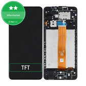 Συγκρότημα οθόνης για Samsung A12, A125F, Black, Aftermarket