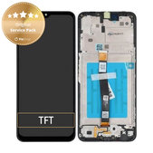 Συγκρότημα οθόνης για Samsung A22 5G, A226B, Black, Service Pack