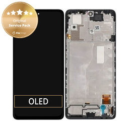 OLED/LCD Display Assembly για Xiaomi Redmi Note 10 Pro | Onyx Gray | Service Pack