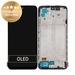 OLED/LCD Display Assembly για Xiaomi Redmi Note 10S | Onyx Grey | Service Pack