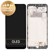 Συγκρότημα οθόνης για Samsung M32, M325F, Black, Service Pack