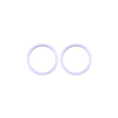 Πλαίσιο Φακού Πίσω Κάμερας για iPhone 11 | 12 | 12 Mini | Μωβ | Purple | 2τμχ