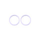 Πλαίσιο Φακού Πίσω Κάμερας για iPhone 11 | 12 | 12 Mini | Μωβ | Purple | 2τμχ